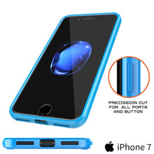 Charger l'image dans la galerie, iPhone 7 Case Punkcase® LUCID 2.0 Light Blue Series w/ PUNK SHIELD Screen Protector | Ultra Fit (Color in image: black)