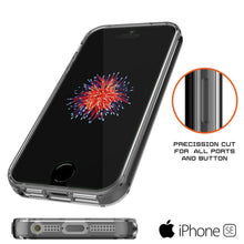 Charger l'image dans la galerie, iPhone SE/5S/5 Case Punkcase® LUCID 2.0 Crystal Black Series w/ PUNK SHIELD Screen Protector | Ultra Fit (Color in image: pink)