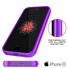 Charger l'image dans la galerie, iPhone SE/5S/5 Case Punkcase® LUCID 2.0 Purple Series w/ PUNK SHIELD Screen Protector | Ultra Fit (Color in image: pink)