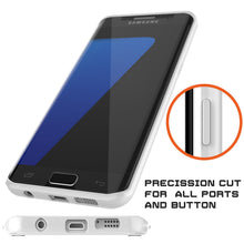 Load image into Gallery viewer, S7 Edge Case Punkcase® LUCID 2.0 White Series w/ PUNK SHIELD Screen Protector | Ultra Fit (Color in image: black)