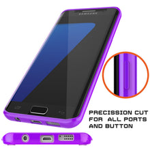 Load image into Gallery viewer, S7 Edge Case Punkcase® LUCID 2.0 Purple Series w/ PUNK SHIELD Screen Protector | Ultra Fit (Color in image: teal)