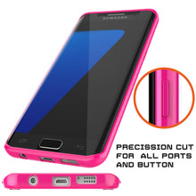 Load image into Gallery viewer, S7 Edge Case Punkcase® LUCID 2.0 Pink Series w/ PUNK SHIELD Screen Protector | Ultra Fit (Color in image: black)