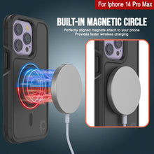 Charger l'image dans la galerie, For Iphone 14 Pro Max Built-in MAGNETIC CIRCLE Perfectly aligned magnets attach to your phone Provides faster wireless charging