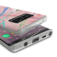 Load image into Gallery viewer, Punkcase Galaxy Note 8 Marble Case, Protective Full Body Cover W/PunkShield Screen Protector (Rose Mirage) (Color in image: Teal Onyx)