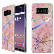 Load image into Gallery viewer, Punkcase Galaxy Note 8 Marble Case, Protective Full Body Cover W/PunkShield Screen Protector (Rose Mirage) (Color in image: Rose Mirage)