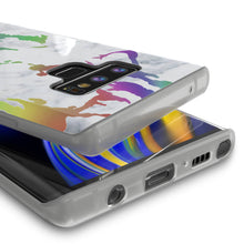 Charger l'image dans la galerie, Galaxy Note 9 Full Body W/ Screen Protector Marble Case (Blanco Marmo) (Color in image: Teal Onyx)