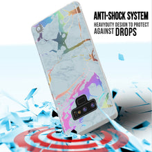 Charger l'image dans la galerie, Galaxy Note 9 Full Body W/ Screen Protector Marble Case (Blue Marmo) (Color in image: Blanco Marmo)