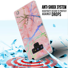 Charger l'image dans la galerie, Galaxy Note 9 Full Body W/ Screen Protector Marble Case (Rose Mirage) (Color in image: Blue Marmo)