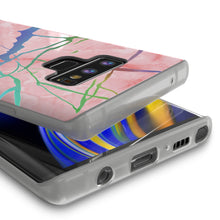 Charger l'image dans la galerie, Galaxy Note 9 Full Body W/ Screen Protector Marble Case (Rose Mirage) (Color in image: Black Mirage)