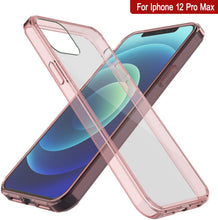 Load image into Gallery viewer, iPhone 12 Pro Max Case Punkcase® LUCID 2.0 Crystal Pink Series w/ PUNK SHIELD Screen Protector | Ultra Fit (Color in image: teal)