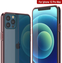 Load image into Gallery viewer, iPhone 12 Pro Max Case Punkcase® LUCID 2.0 Crystal Pink Series w/ PUNK SHIELD Screen Protector | Ultra Fit (Color in image: purple)