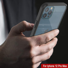 Charger l'image dans la galerie, iPhone 12 Pro Max Case Punkcase® LUCID 2.0 Black Series w/ PUNK SHIELD Screen Protector | Ultra Fit (Color in image: pink)