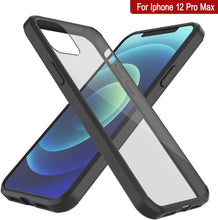 Charger l'image dans la galerie, iPhone 12 Pro Max Case Punkcase® LUCID 2.0 Black Series w/ PUNK SHIELD Screen Protector | Ultra Fit (Color in image: purple)