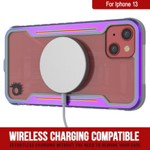 Charger l'image dans la galerie, Coque de protection militaire de qualité supérieure Punkcase iPhone 15 Armor Stealth MAG, à couche multiple, avec couverture arc-en-ciel.