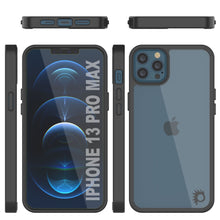 Charger l'image dans la galerie, Coque iPhone 13 Pro Max Punkcase® LUCID 2.0 Série Noire avec Protecteur d'écran PUNK SHIELD | Réglage Ultra
