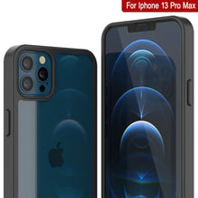 Charger l'image dans la galerie, Coque iPhone 13 Pro Max Punkcase® LUCID 2.0 Série Noire avec Protecteur d'écran PUNK SHIELD | Réglage Ultra