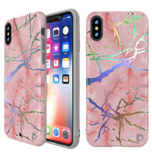 Charger l'image dans la galerie, Punkcase iPhone XR Marble Case, Protective Full Body Cover (Rose Gold Mirage) (Color in image: Rose Gold Mirage)