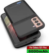 Load image into Gallery viewer, PunkJuice S21+ Plus Battery Case Black - Portable Charging Power Juice Bank with 6000mAh (Color in image: Blue)