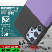 Charger l'image dans la galerie, PunkJuice S23 Coque Batterie Ultra Violette - Banque de jus de charge portable avec 4800mAh