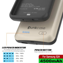 Charger l'image dans la galerie, Boîtier de batterie PunkJuice S24 Argent - Banque de jus de charge portable avec 4500 mAh