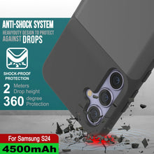 Charger l'image dans la galerie, Étui de batterie PunkJuice S24 Gris - Banque de jus de charge portable avec 4500 mAh
