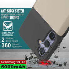 Charger l'image dans la galerie, Étui de batterie PunkJuice S24+ Plus Argent - Banque de jus de charge portable avec 5000 mAh