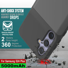 Charger l'image dans la galerie, Étui de batterie PunkJuice S24+ Plus Gris - Banque de jus de charge portable avec 5000 mAh