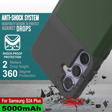 Charger l'image dans la galerie, Étui de batterie PunkJuice S24+ Plus Vert - Banque de jus de charge portable avec 5000 mAh