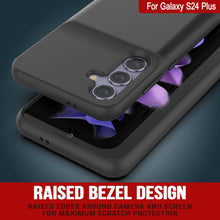 Charger l'image dans la galerie, Étui de batterie PunkJuice S24+ Plus noir – Banque de jus de charge portable avec 5000 mAh