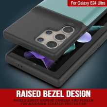 Charger l'image dans la galerie, Étui de batterie PunkJuice S24 Ultra Teal - Banque de jus de charge portable avec 4500 mAh