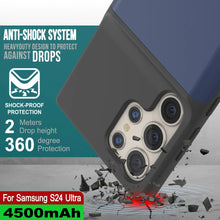 Charger l'image dans la galerie, Étui de batterie PunkJuice S24 Ultra bleu - Banque de jus de charge portable avec 4500 mAh