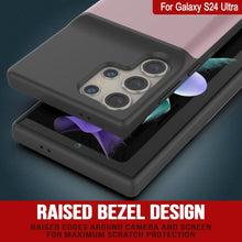 Charger l'image dans la galerie, Étui de batterie PunkJuice S24 Ultra en or rose - Banque de jus de charge portable avec 4500 mAh