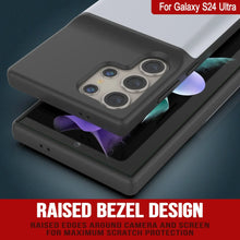 Charger l'image dans la galerie, Étui de batterie PunkJuice S24 Ultra blanc - Banque de jus de charge portable avec 4500 mAh