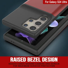 Charger l'image dans la galerie, Étui de batterie PunkJuice S24 Ultra rouge - Banque de jus de charge portable avec 4500 mAh