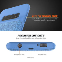 Charger l'image dans la galerie, PunkJuice S10 Battery Case Blue - Fast Charging Power Juice Bank with 4700mAh (Color in image: Gold)