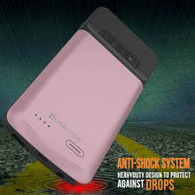 Charger l'image dans la galerie, PunkJuice S10 Battery Case Rose - Fast Charging Power Juice Bank with 4700mAh (Color in image: Gold)