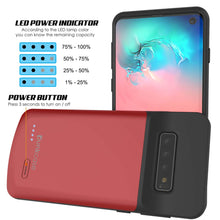 Charger l'image dans la galerie, PunkJuice S10 Battery Case Red - Fast Charging Power Juice Bank with 4700mAh