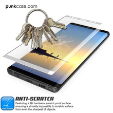 Load image into Gallery viewer, Galaxy Note 10 Black Punkcase Glass SHIELD Tempered Glass Screen Protector 0.33mm Thick 9H Glass