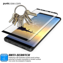 Charger l'image dans la galerie, Galaxy Note 9 Black Punkcase Glass SHIELD Tempered Glass Screen Protector 0.33mm Thick 9H Glass
