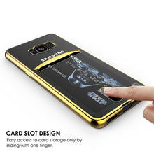 Charger l'image dans la galerie, CARD SLOT DESIGN Easy access to card storage only by sliding with one finger.