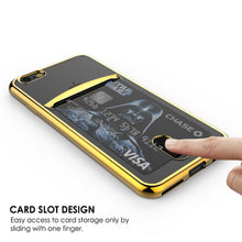 Charger l'image dans la galerie, iPhone 8 Case, PUNKCASE® LUCID Gold Series | Card Slot | SHIELD Screen Protector | Ultra fit