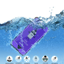 Load image into Gallery viewer, iPhone 6s/6 Waterproof Case, PunkCase StudStar Purple w/ Attached Screen Protector | Lifetime Warranty (Color in image: light blue)