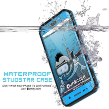 Load image into Gallery viewer, Galaxy S7 EDGE Waterproof Case PunkCase StudStar Light Blue Thin 6.6ft Underwater IP68 ShockProof (Color in image: red)