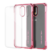 Load image into Gallery viewer, Moto G4 Case, Ghostek Covert Peach Series | Clear TPU | Explosion-Proof Screen Protector |Ultra Fit (Color in image: Peach)