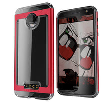 Charger l'image dans la galerie, Motorola Moto Z Force Case, Ghostek Cloak 2.0 Red Series w/ Screen Protector | Aluminum Frame (Color in image: Pink)