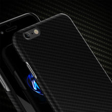 Charger l'image dans la galerie, iPhone 8 Case, Punkcase CarbonShield Jet Black with 0.3mm Tempered Glass