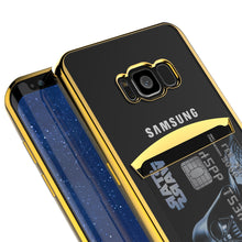 Charger l'image dans la galerie, Galaxy S8 Case, PUNKCASE® LUCID Gold Series | Card Slot | SHIELD Screen Protector | Ultra fit (Color in image: Rose Gold)
