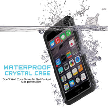 Charger l'image dans la galerie, iPhone 6/6S Waterproof Case, PUNKcase CRYSTAL Black W/ Attached Screen Protector | Warranty (Color in image: white)
