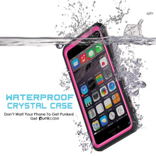 Charger l'image dans la galerie, iPhone 6/6S Waterproof Case, PUNKcase CRYSTAL Pink W/ Attached Screen Protector | Warranty (Color in image: black)