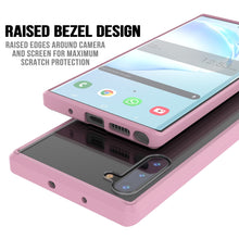 Charger l'image dans la galerie, Galaxy Note 10 Punkcase Lucid-2.0 Series Slim Fit Armor Crystal Pink Case Cover (Color in image: Clear)